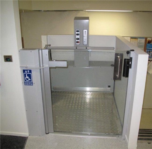 image of pandect vestner vertical low rise lift