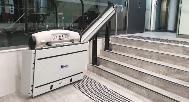 VIMEC Straight Rail Platform Stairlift